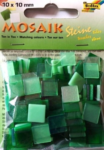 Mozaika 10x10mm zielona, Galeria Hobby