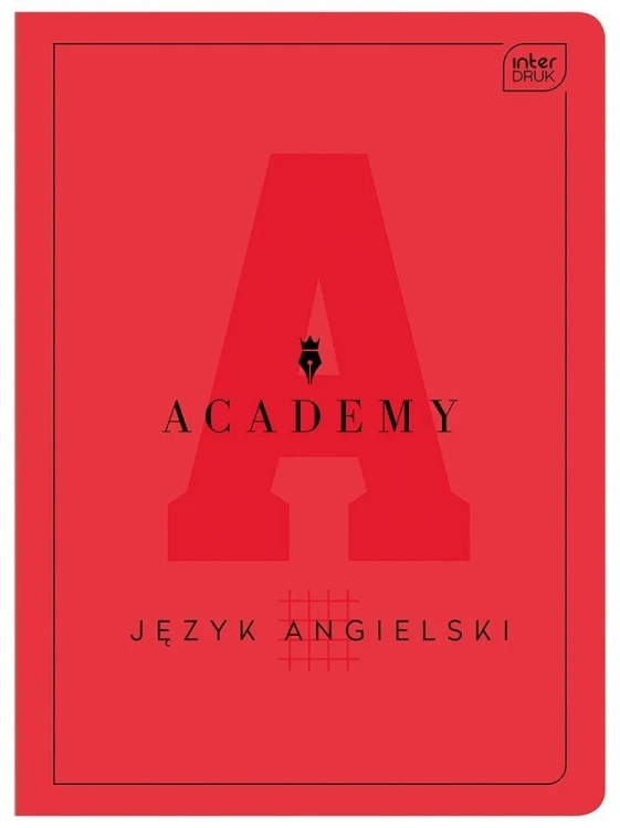 Zeszyt A5/60K Kratka Academy J. Angielski (10szt)