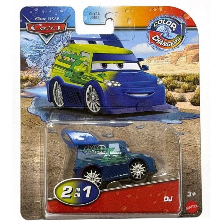 Cars Auta Auto zmieniające kolor Changers, Mattel