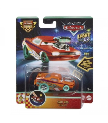 Cars Auta Podświetlany Feat Srod, Mattel
