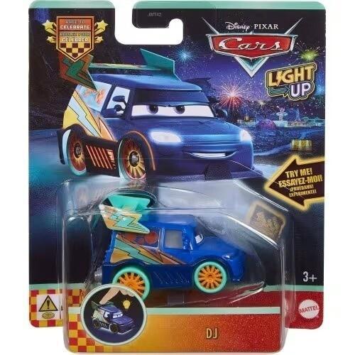 Cars Auta Podświetlany DJ, Mattel