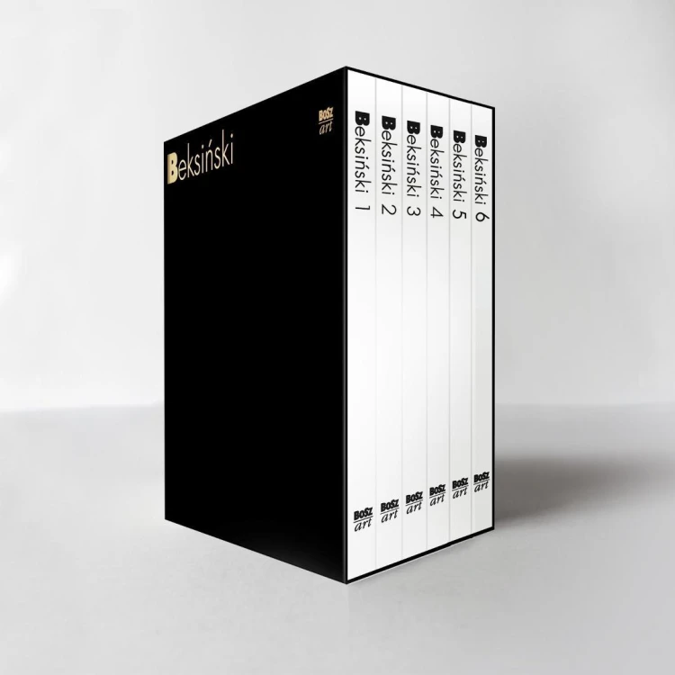 Beksiński 1-6 miniatura albumu w etui