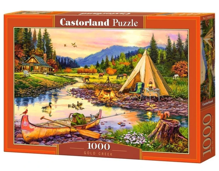 Puzzle 1000 Gold Creek CASTOR, Castorland