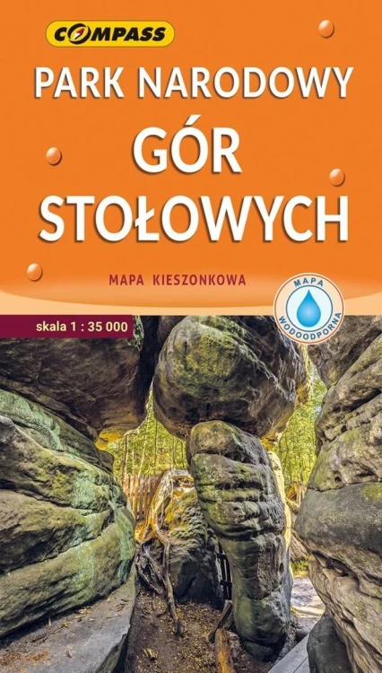 Mapa kieszo. - Park Narodowy Gór Stołowych 1:35000