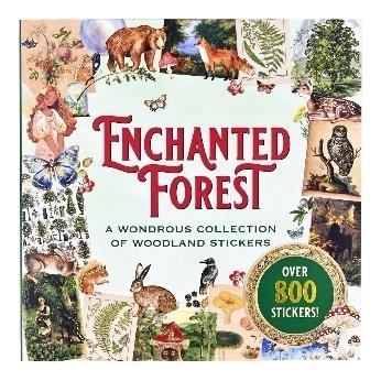 Książka z naklejkami 800szt - Enchanted Forest