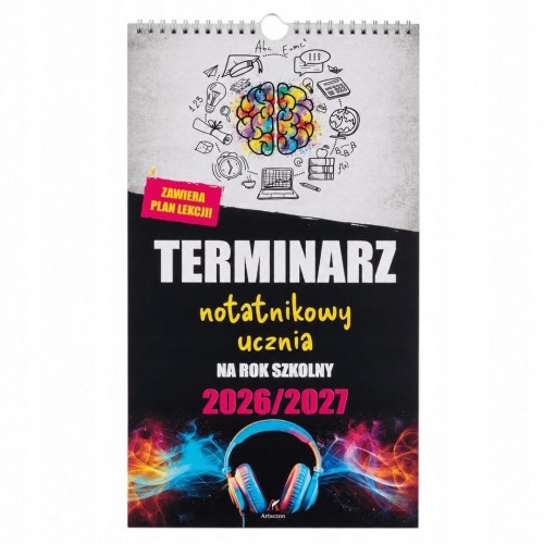 Terminarz Ucznia 2026/2027 Notatnikowy z planem...