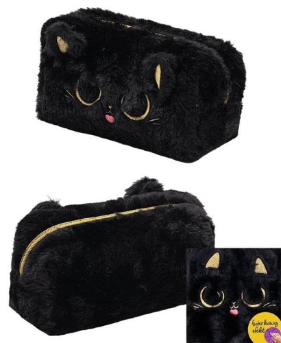 Saszetka Fluffy Kitty Black ASTRA