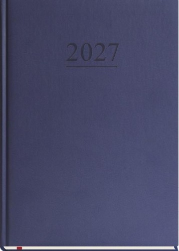 Terminarz 2027 B5 tygodniowy klasyczny granat