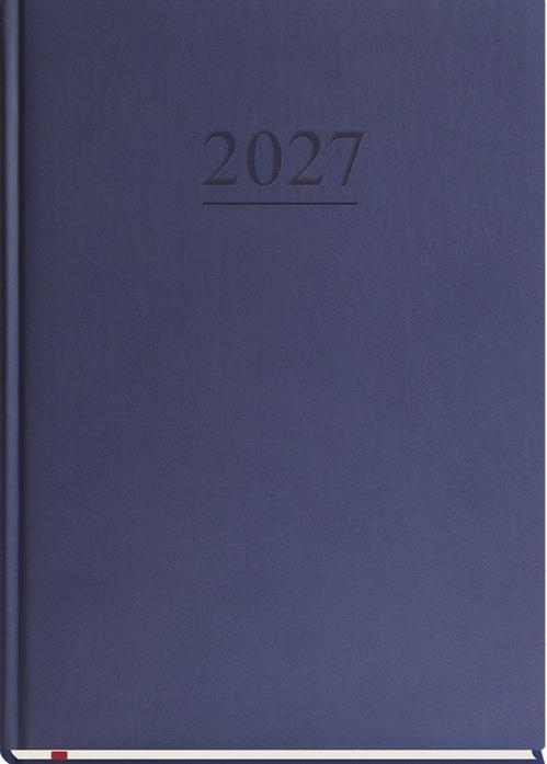 Terminarz 2027 B5 tygodniowy klasyczny granat