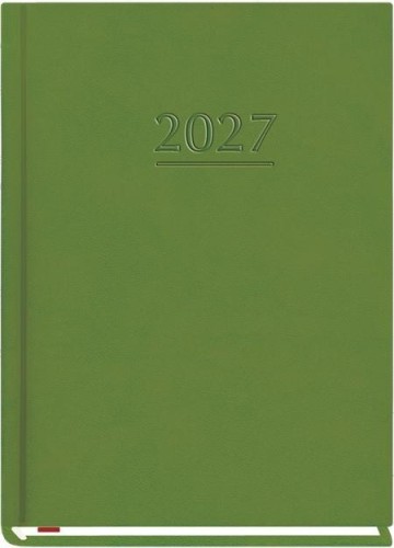 Terminarz 2027 A6 tygodniowy Ola zielony