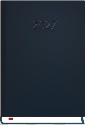 Terminarz 2027 B6 dzienny Powszechny granat