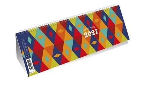 Kalendarz 2027 poziomy ze spiralką