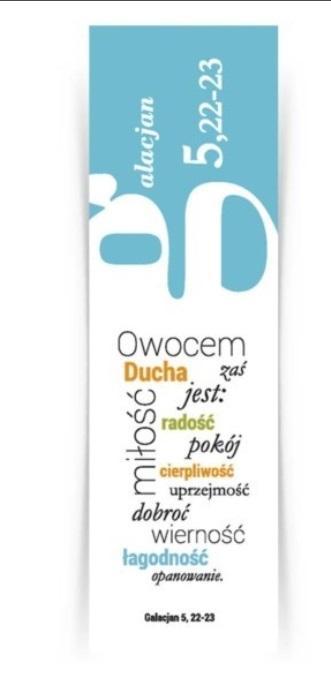 Zakładka duża - Owocem, Szaron