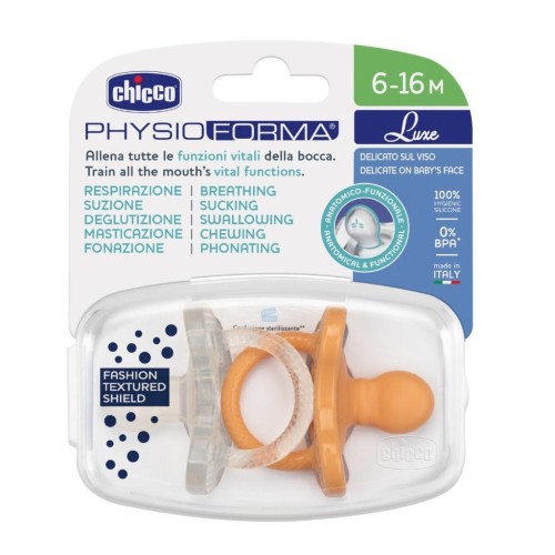 Smoczek uspokajający Soft Luxe 2szt 6-16m, Chicco