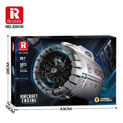 Klocki Turbofan Engine 1813el, Reobrix