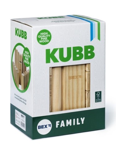 Gra plenerowa Kubb Family Certyfikat FSC, Tactic