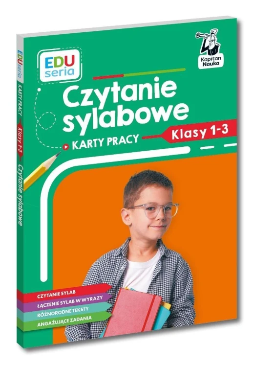 EDUseria. Karty pracy. Czytanie sylabowe kl.1-3