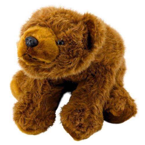 Maskotka Niedźwiedź brązowy 28cm, Leantoys