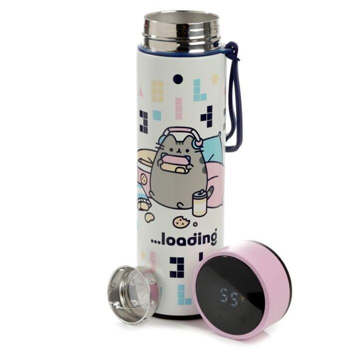 Butelka termiczna z termometrem Pusheen, Puckator