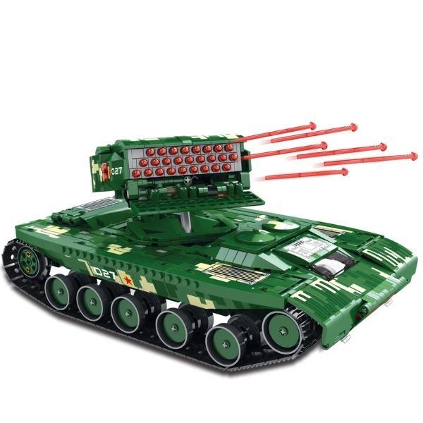 Klocki RC Missile Tank 1488el, Reobrix