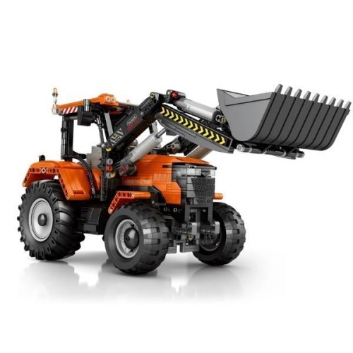 Klocki Front Loader Tractor 1496el, Reobrix