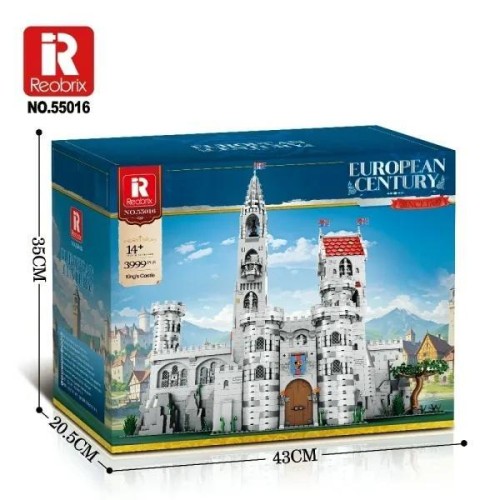 Klocki Zamek Króla 3999el, Reobrix