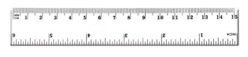 Linijka 15cm BL002-A, Tetis