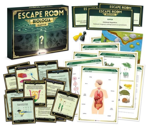 Gra escape room. Biologia, praca zbiorowa
