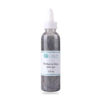 Brokat w kleju silver 120ml, Dalprint