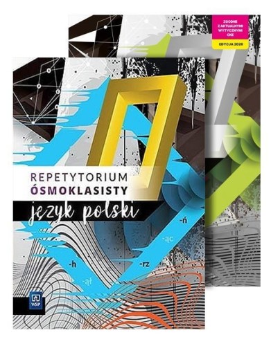 Język polski SP 4-8 repetytorium arkusze + odp