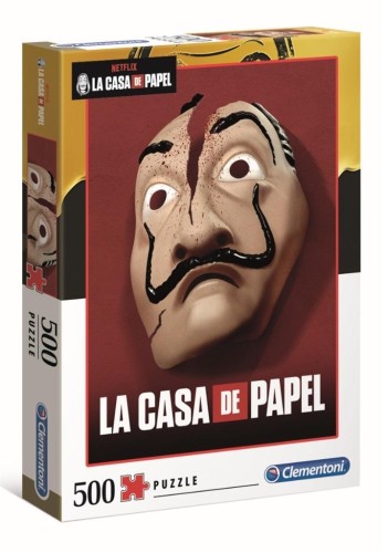 Puzzle 500 Dom z papieru, Clementoni