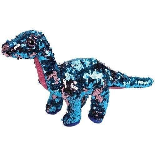 Beanie Boos Tremor - Cekinowy Dinozaur 24 cm, TY
