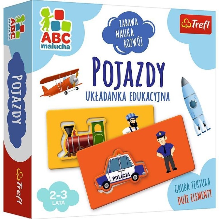 ABC malucha - Pojazdy TREFL, Trefl