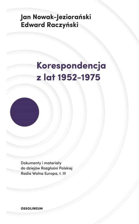 Korespondencja z lat 1952-1975 T.3, praca zbiorowa