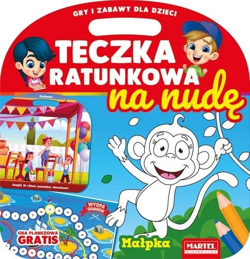 Teczka ratunkowa na nudę - małpka, praca zbiorowa