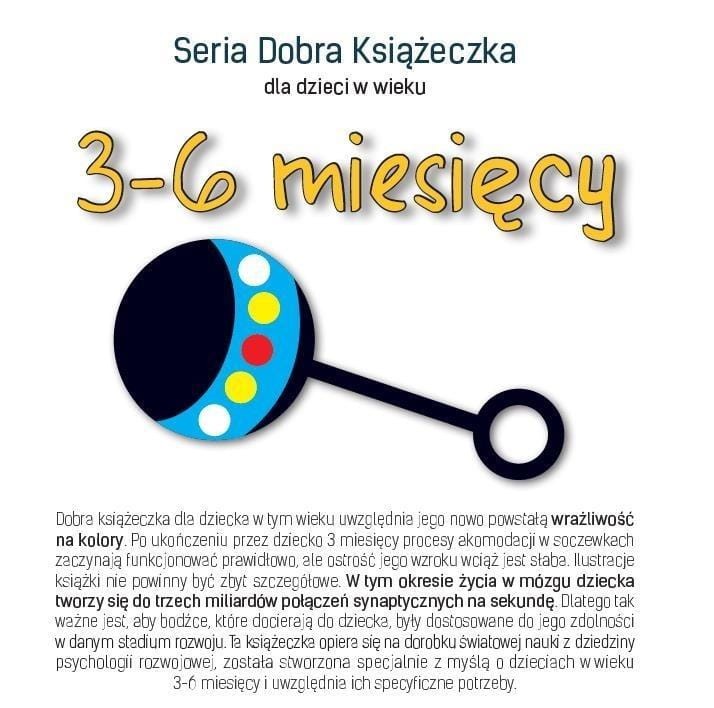 Dobra książeczka 3-6 miesięcy, Agnieszka Starok